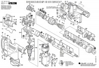 Bosch 0 611 249 703 Gbh 3-28 Fe Rotary Hammer 230 V / Eu Spare Parts